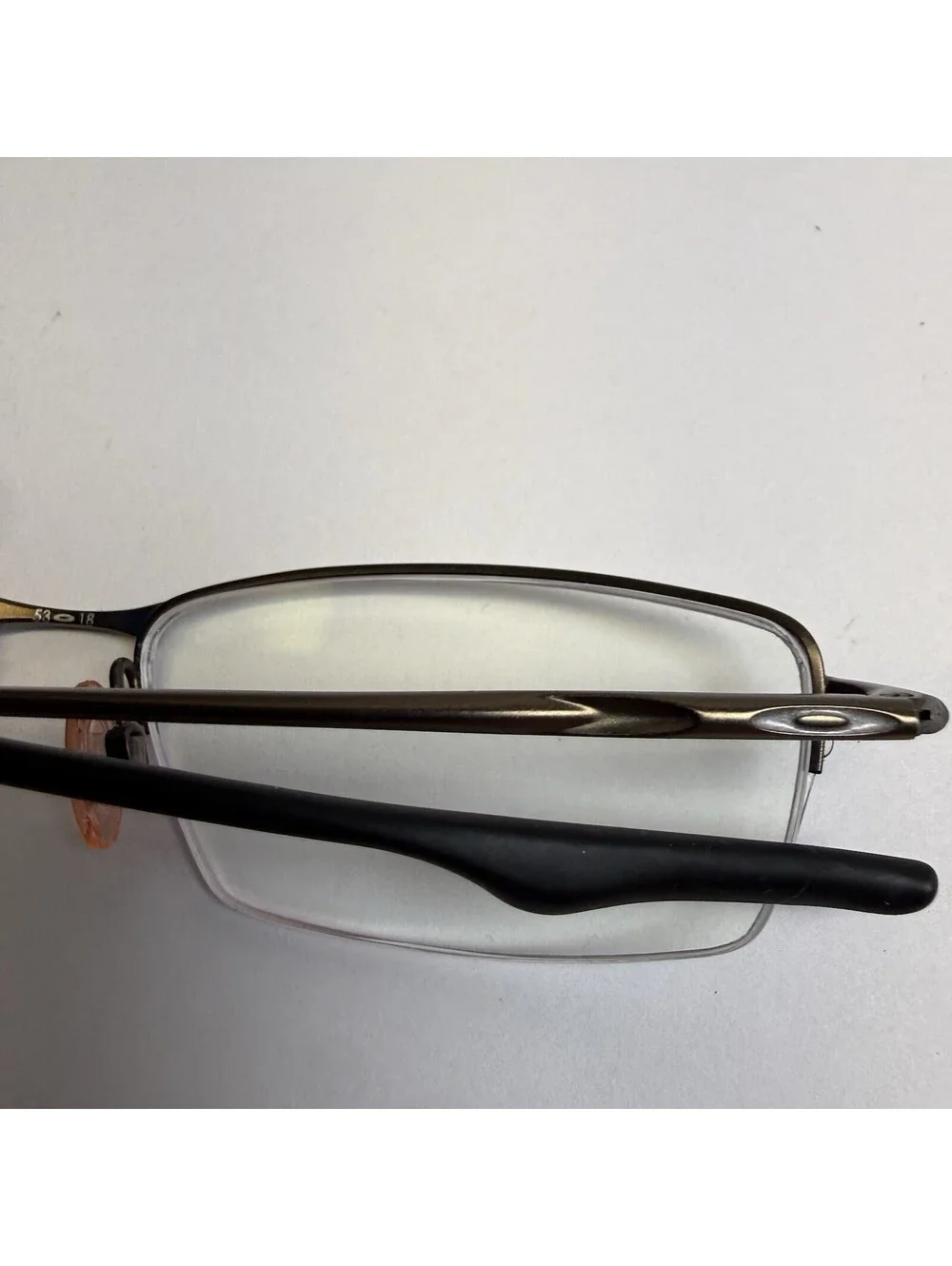Oakley Eyeglasses Frames Only, WINGBACK, OX5089-0553, 53-18-136, Pewter